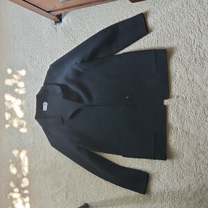 Neiman Marcus 100% Merino Wool Blazer Cardigan